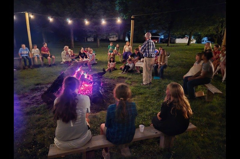 Kids and Staff at Kids Klubs Camp